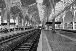 RAILWAY STATION OF LISBON ORIENTE 