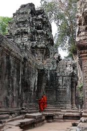 Os monges de Angkor 