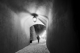 At the end of the tunnel 