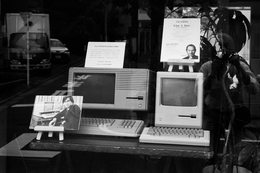 Lisa and Macintosh (on film) 