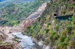 BERÇO DA BARRAGEM DO TUA 