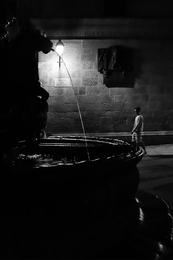 In the middle of the night 