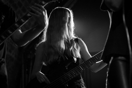 the bass player 