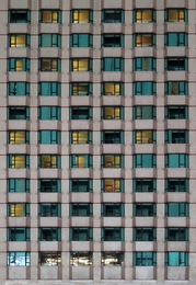 Yellow and blue windows 