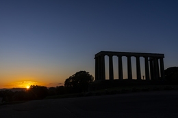 Dawn on Calton Hill 