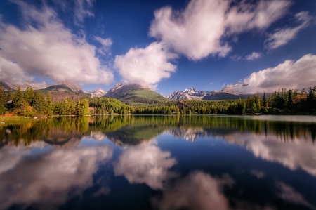 Štrbské Mountain Lake 